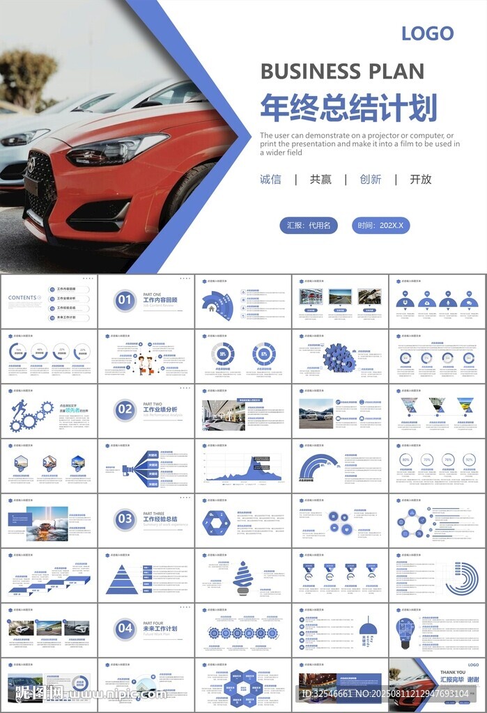 汽車銷售4S店汽車行業(yè)PPT