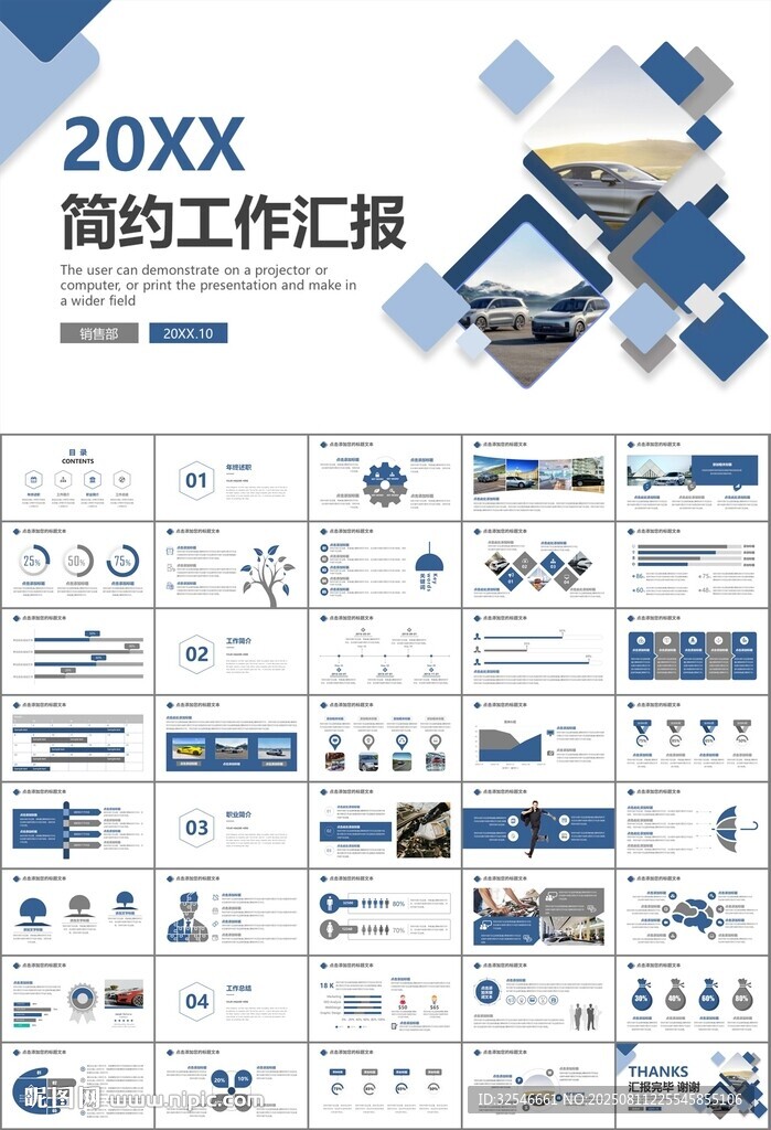 汽車銷售4S店汽車行業(yè)PPT