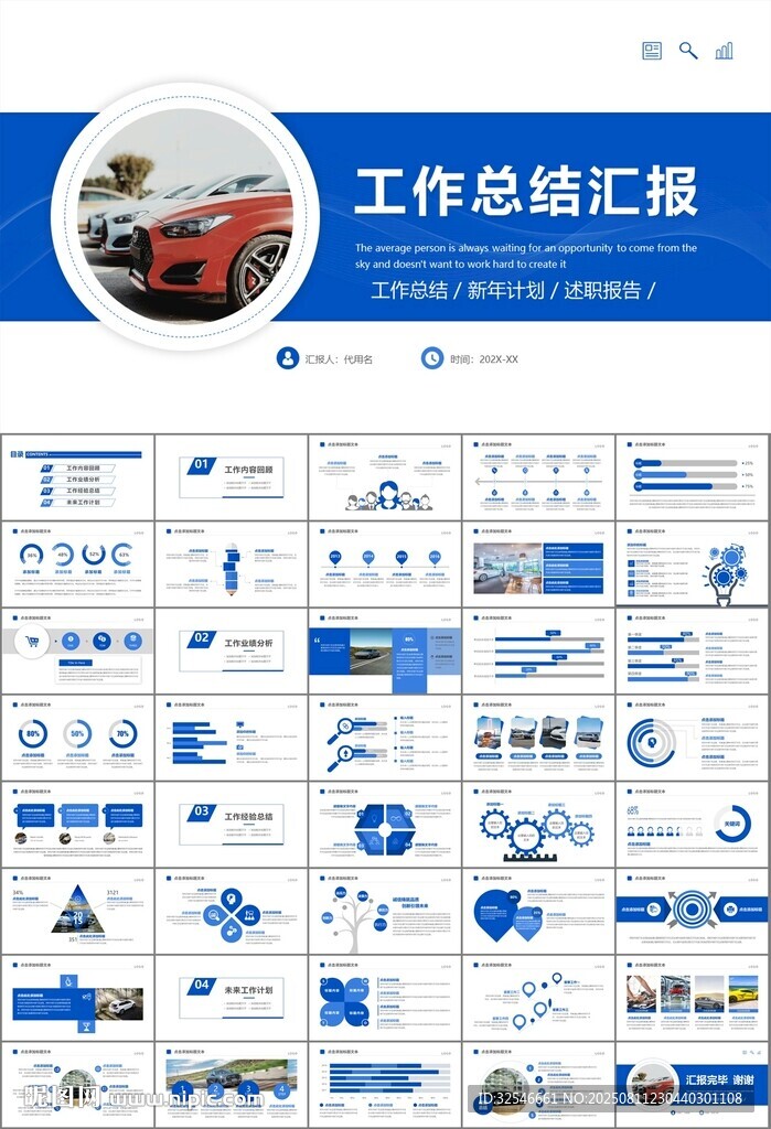 汽車銷售4S店汽車行業(yè)PPT