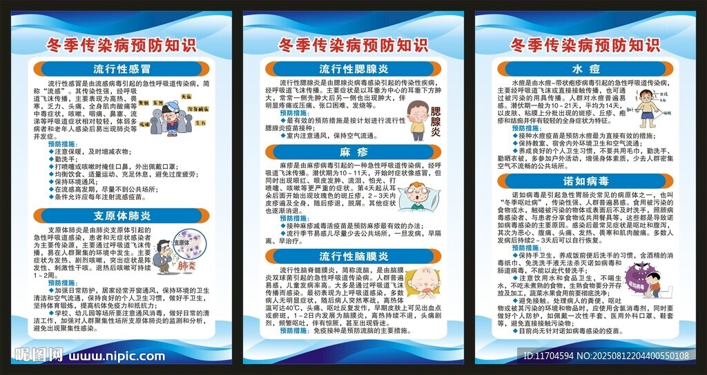 預(yù)防傳染病知識(shí)海報(bào)