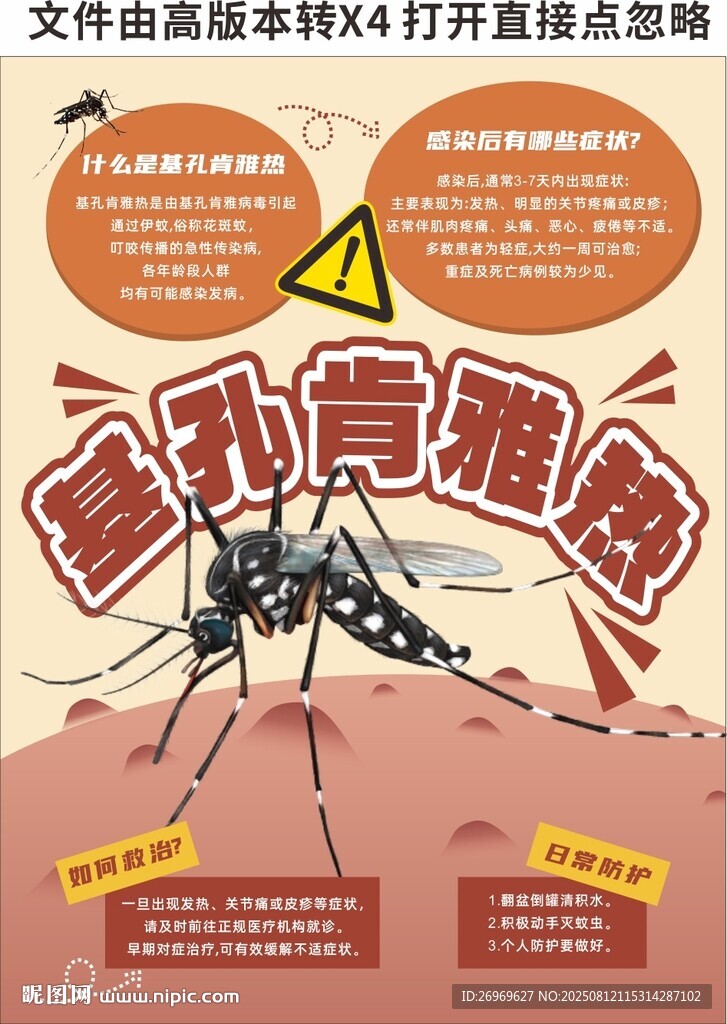 基孔肯雅熱宣傳圖