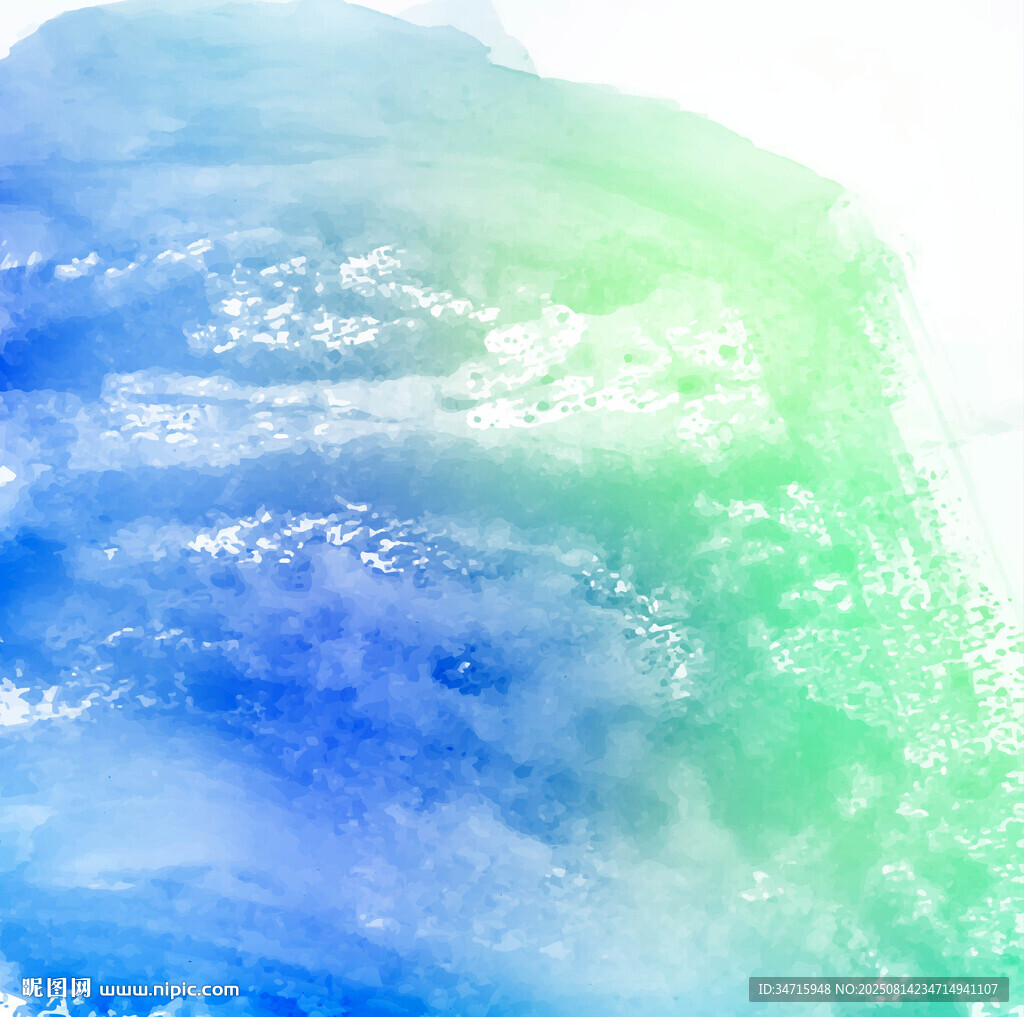 夢(mèng)幻水彩漸變背景圖