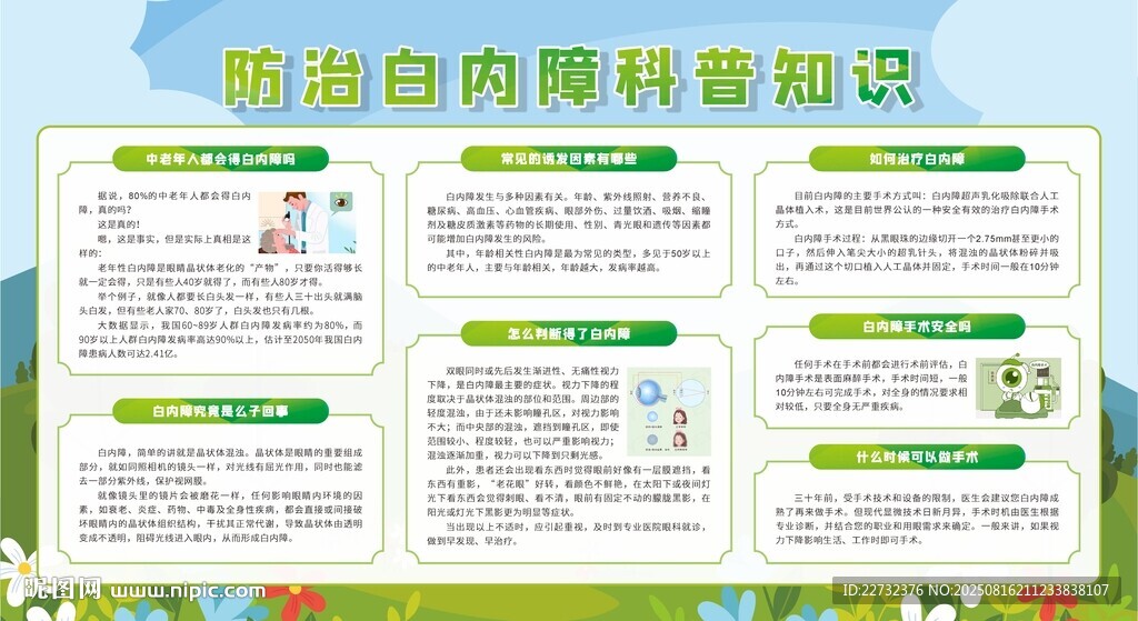 防治白內(nèi)障健康知識(shí)