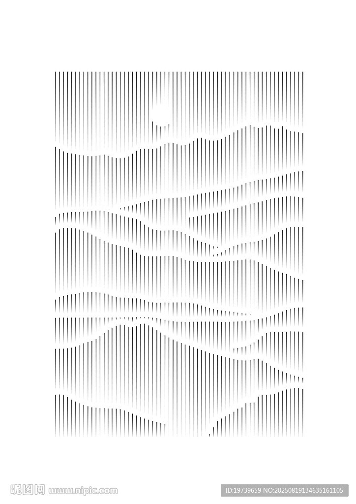 立體山水抽象藝術(shù)作品