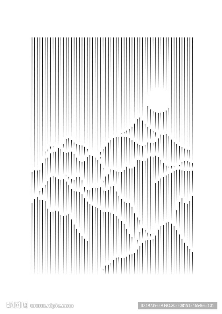 立體山水風(fēng)景圖