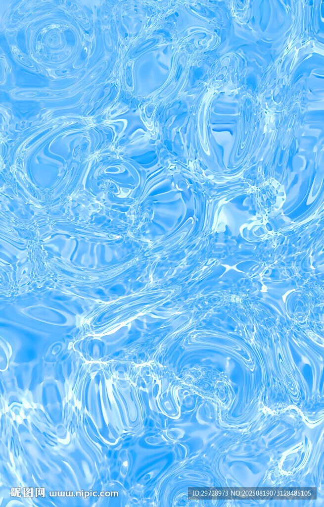 藍(lán)色水波紋