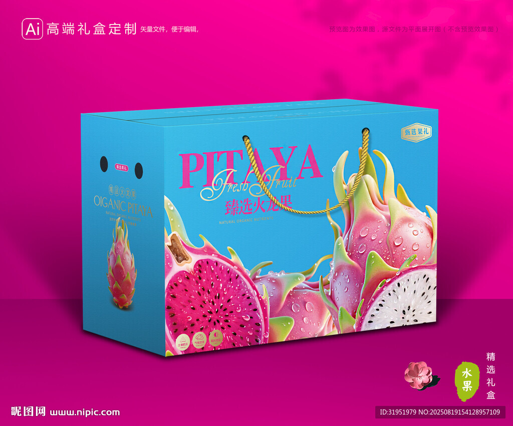 火龍果包裝 水果禮盒