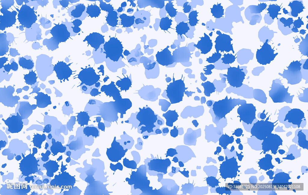 藍白抽象花紋圖案背景