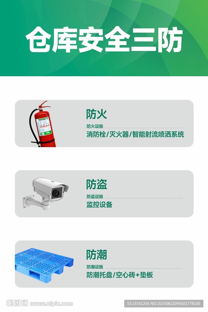 倉庫安全三防設(shè)施展示