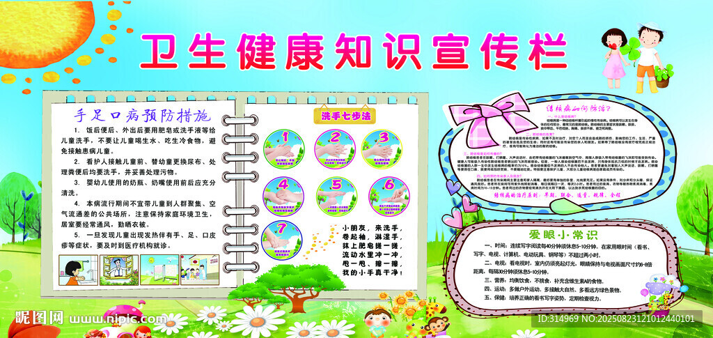 衛(wèi)生健康知識(shí)宣傳欄