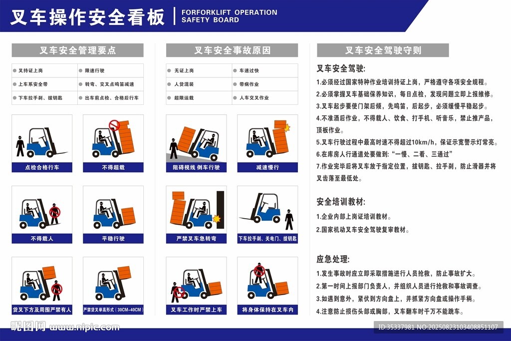 叉車操作安全