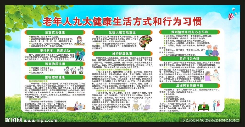 全民健康生活方式行動(dòng)宣傳欄
