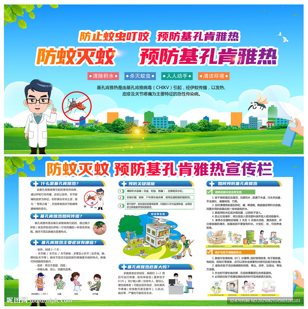 基孔肯雅熱展板