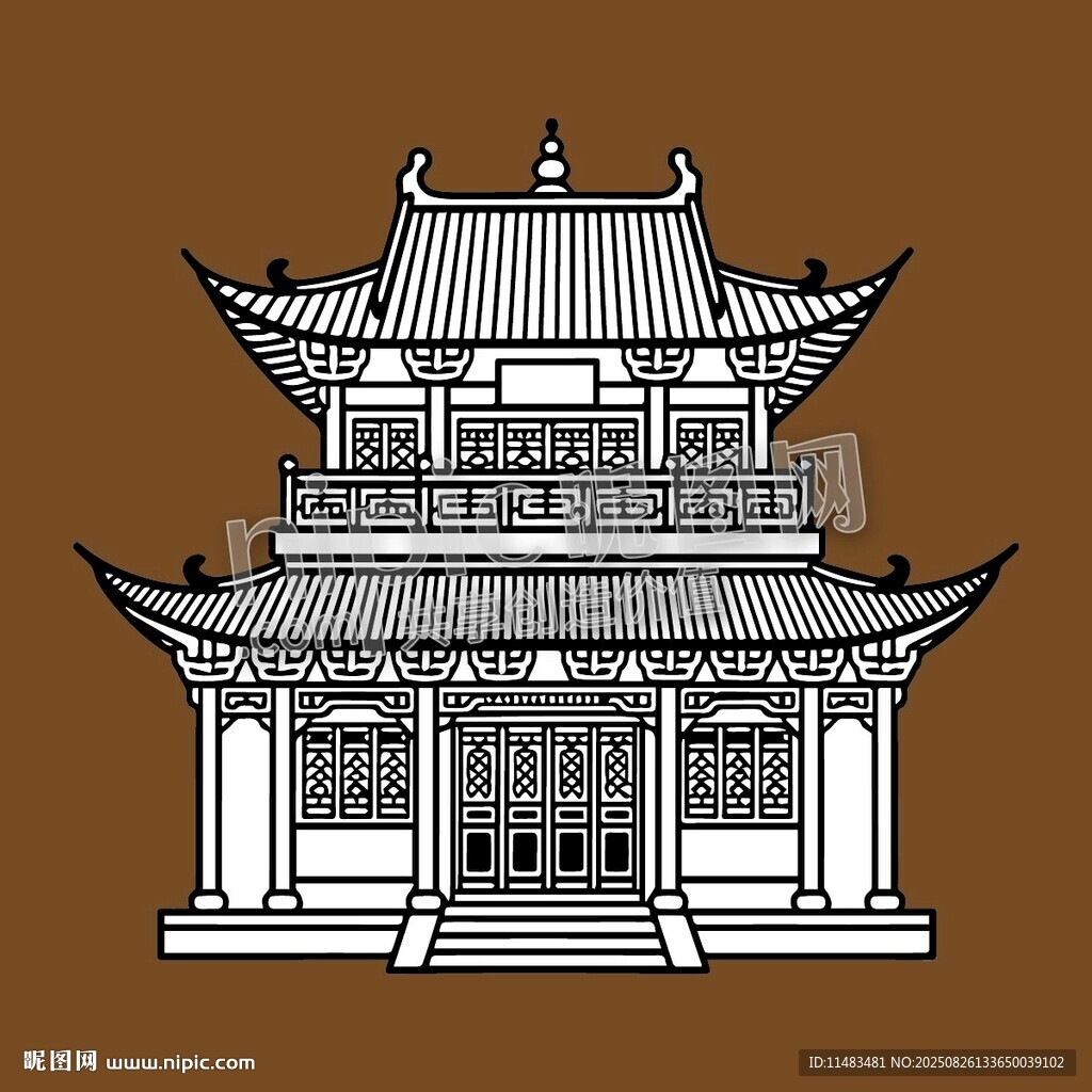 中式古典樓閣建筑