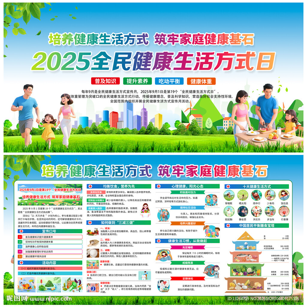 2025年全民健康生活方式日