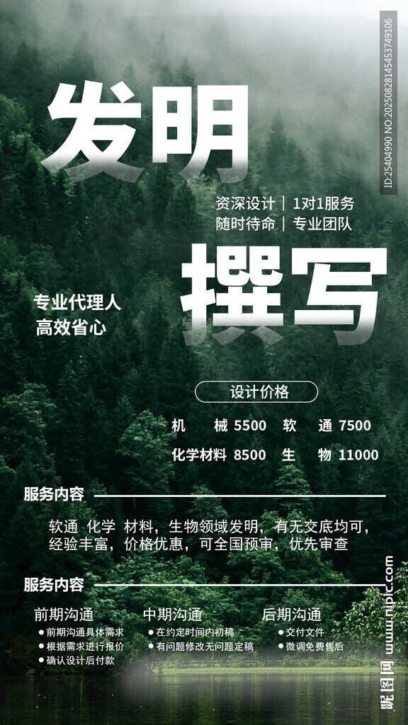 發(fā)明撰寫(xiě)培訓(xùn)相關(guān)海報(bào)