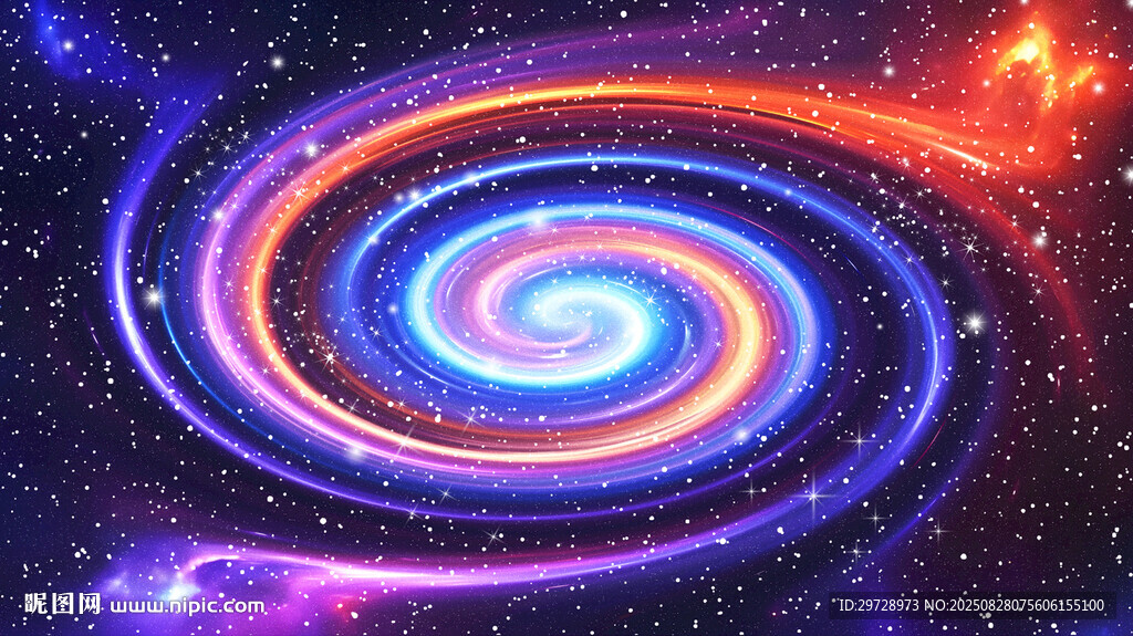 絢麗宇宙漩渦星系