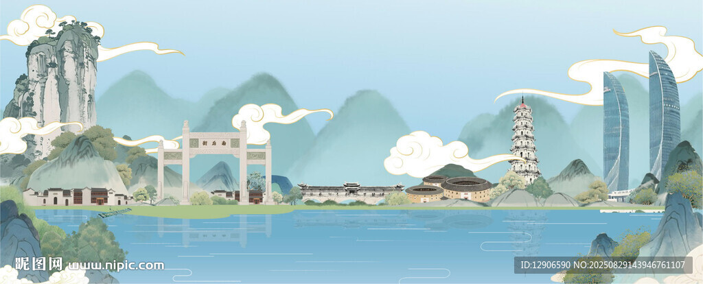 福建南后街 福建土樓 印象福建