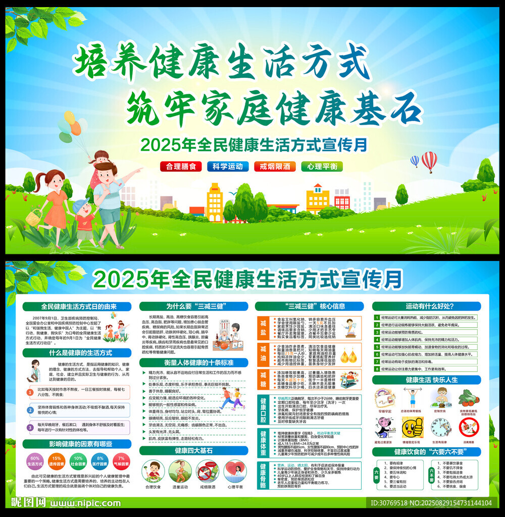 2025全民健康生活方式宣傳月