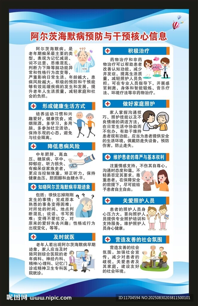 世界阿爾茨海默病日海報
