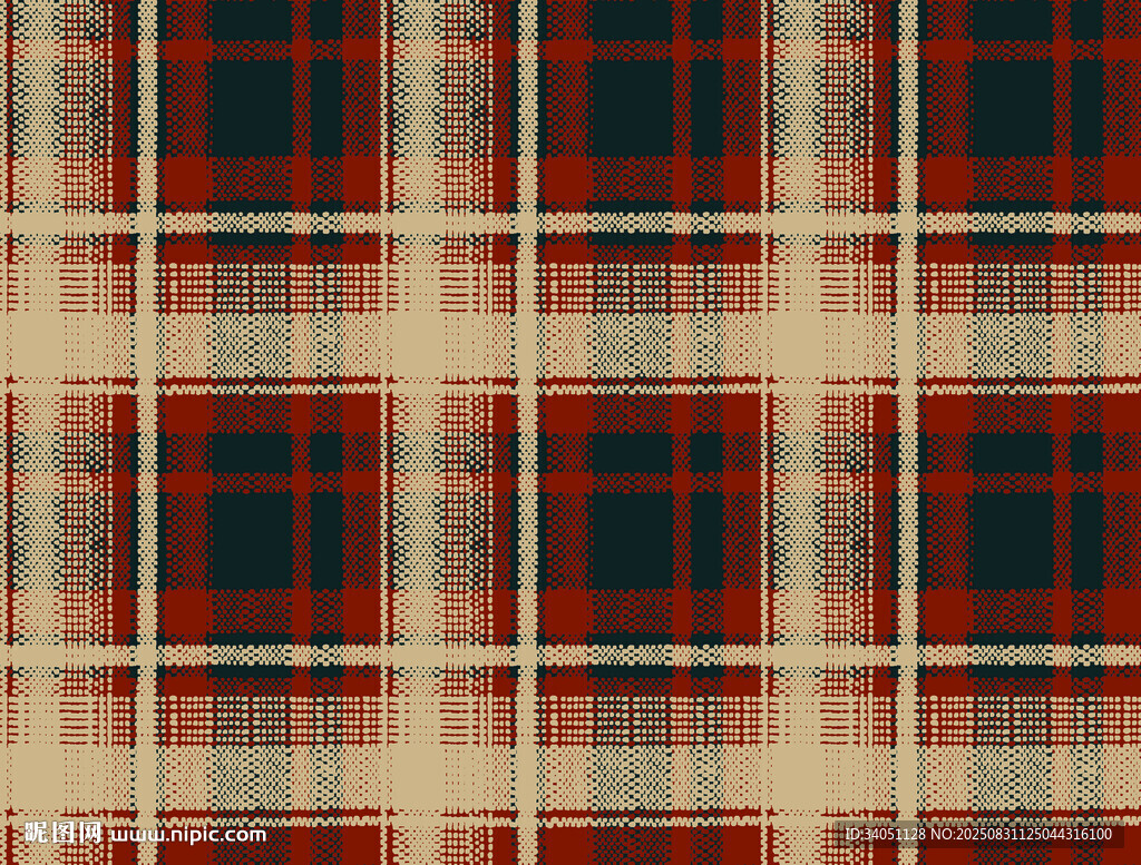 復(fù)古格子圖案紋理