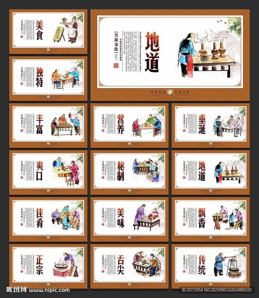 火鍋店壁紙