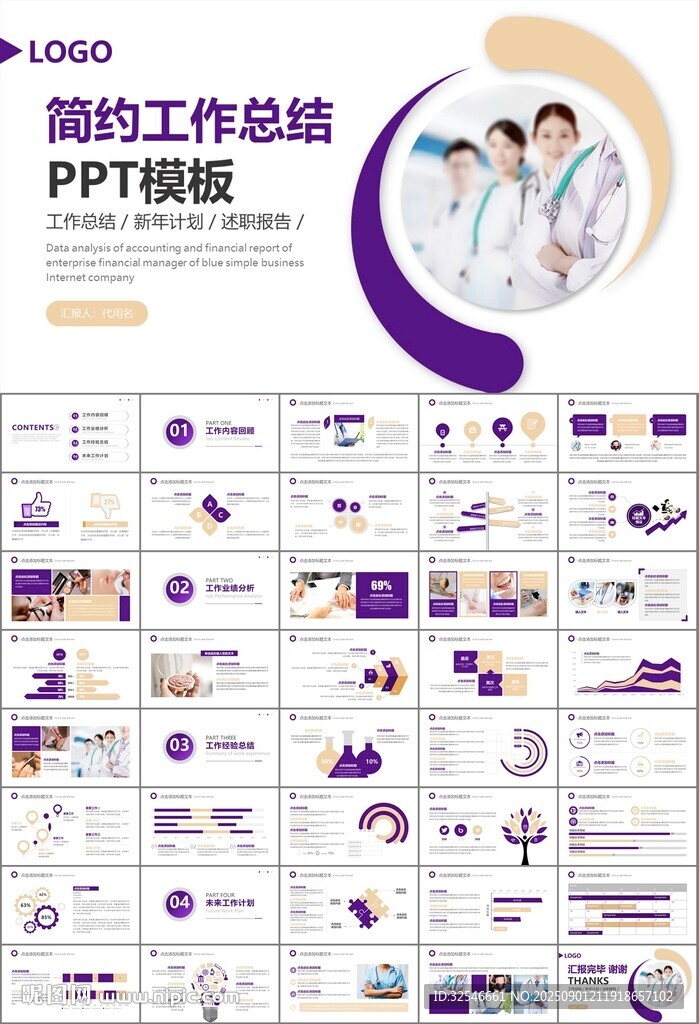 紫色大氣醫(yī)美整形發(fā)布會(huì)PPT