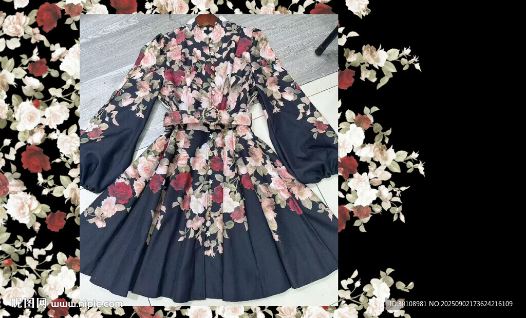 定位玫瑰花