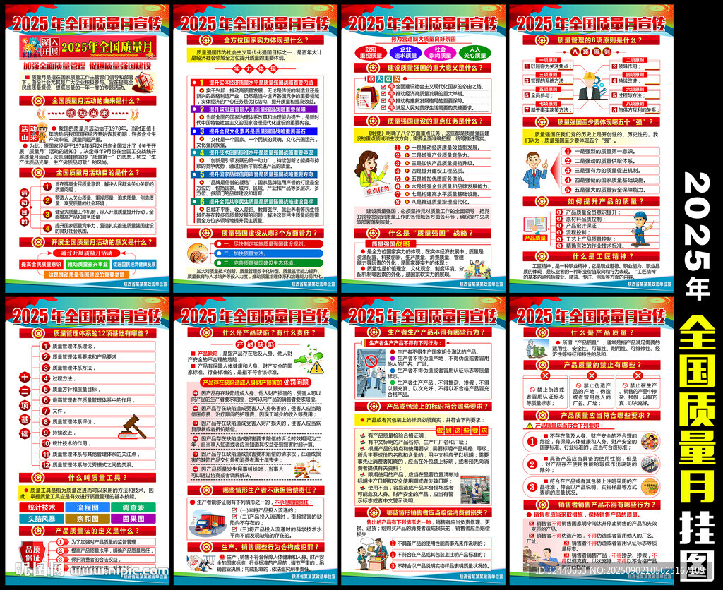 全國質(zhì)量月掛圖