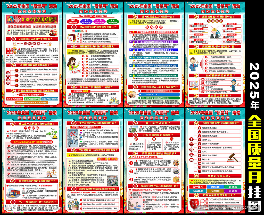 2025年質(zhì)量月宣傳欄