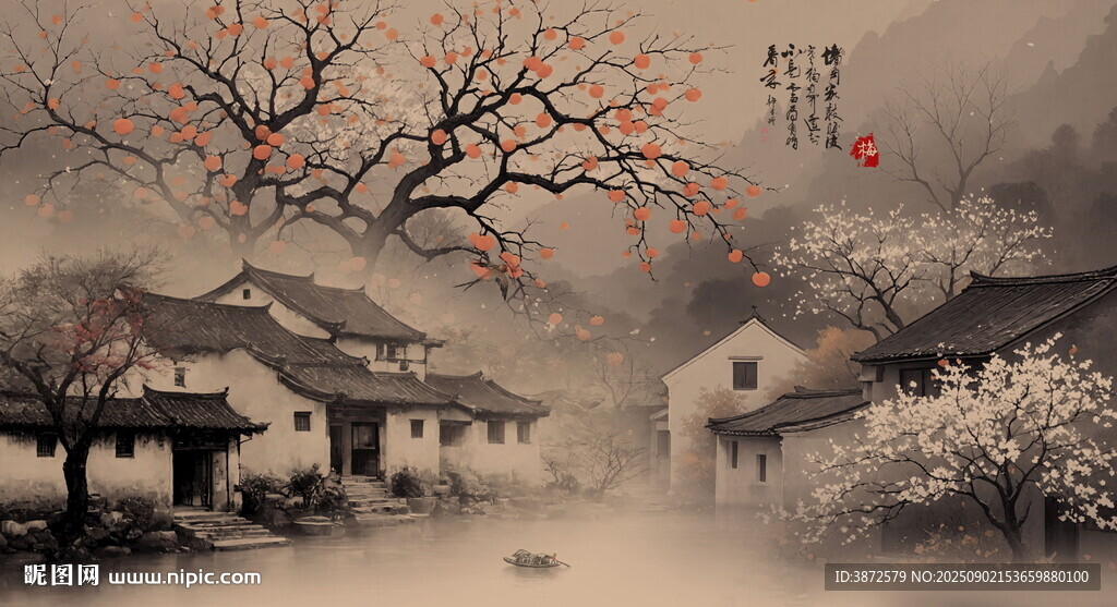 水墨江南畫