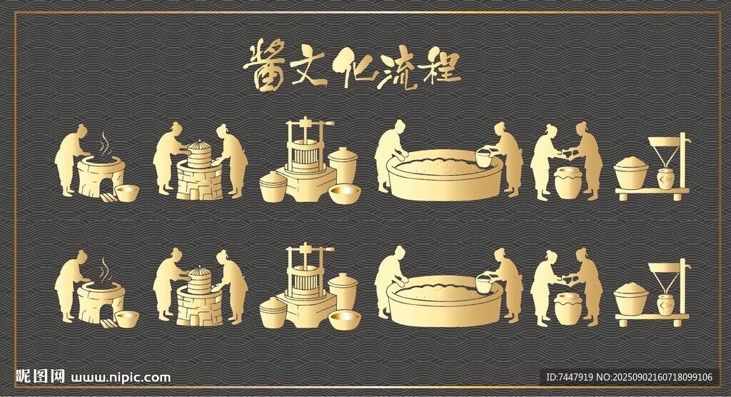 古法醬油制作人物