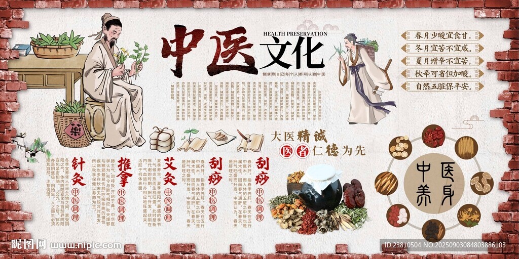 中醫(yī)背景墻