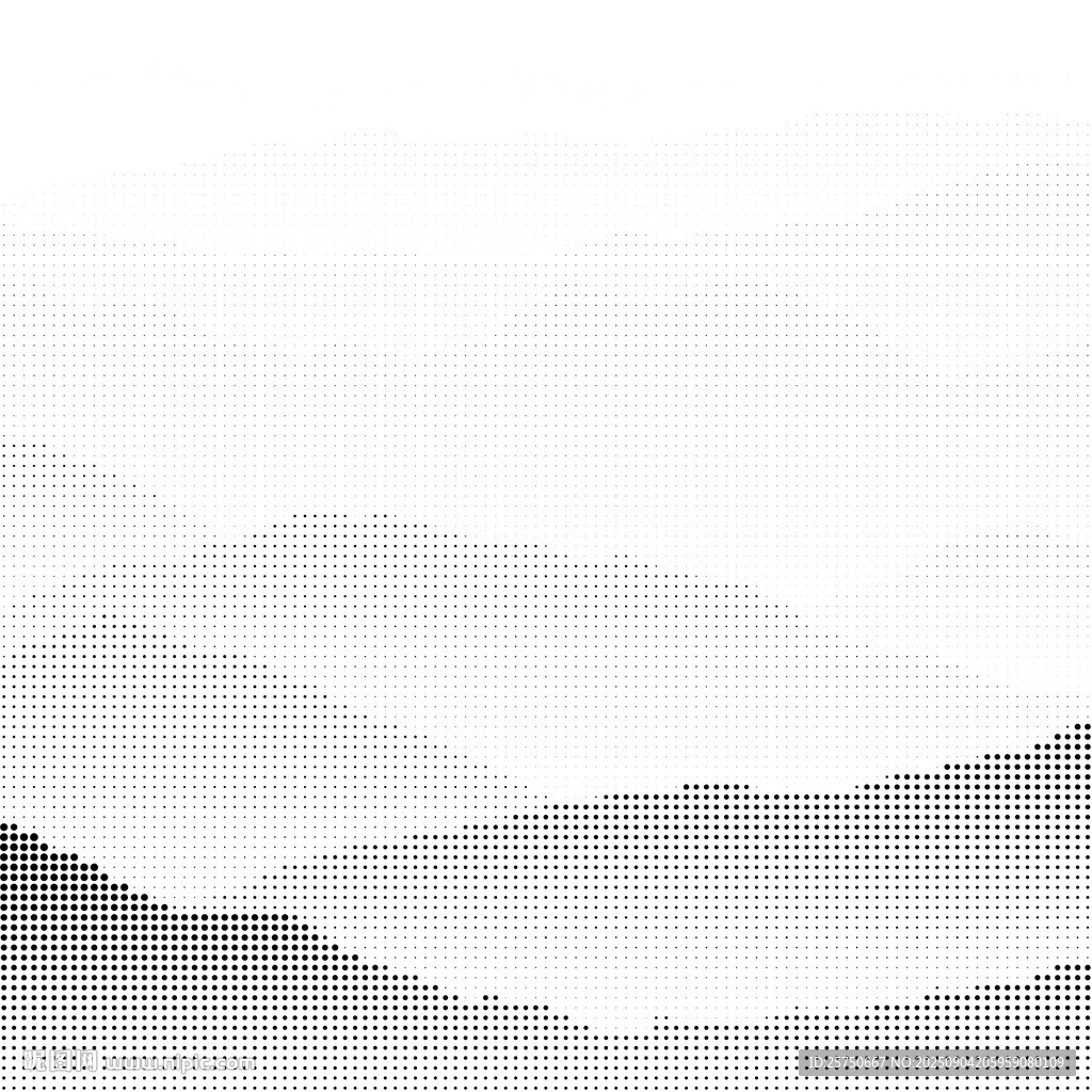 水墨山