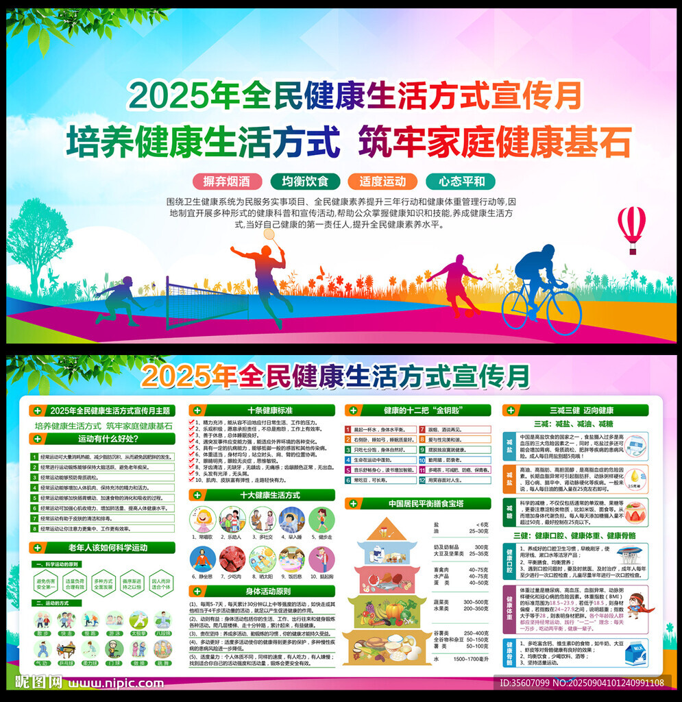 2025健康生活方式宣傳月