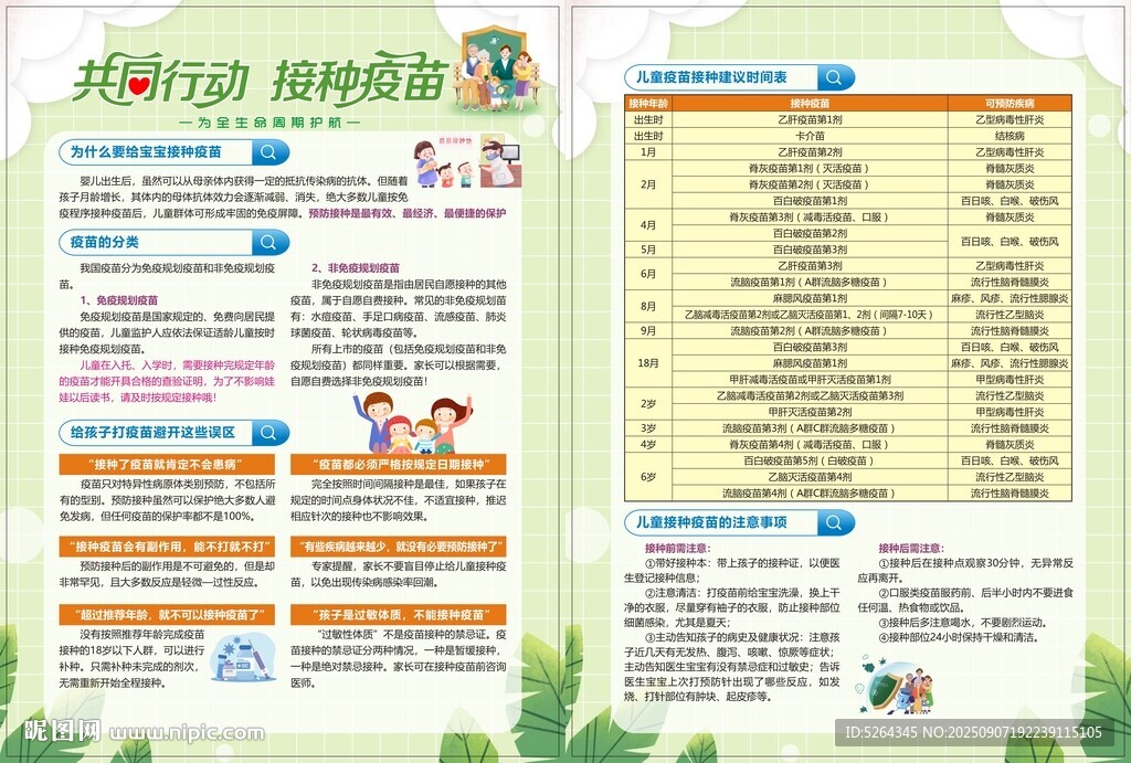 預(yù)防接種宣傳