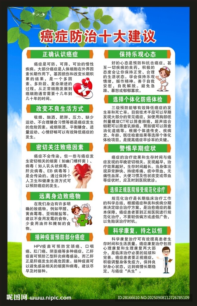 癌癥日海報(bào)