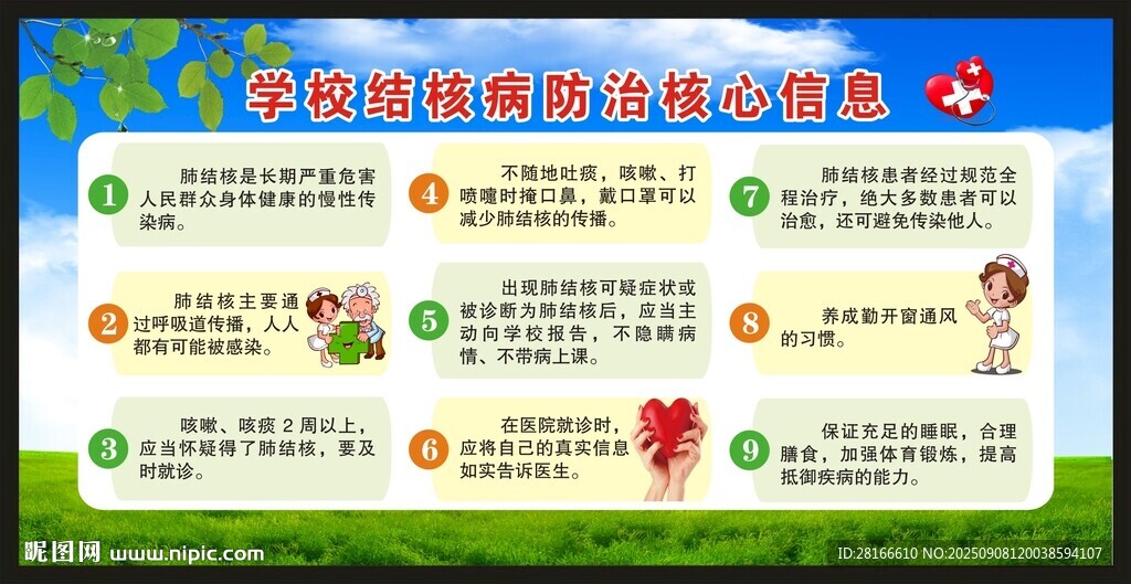 結(jié)核病日宣傳欄