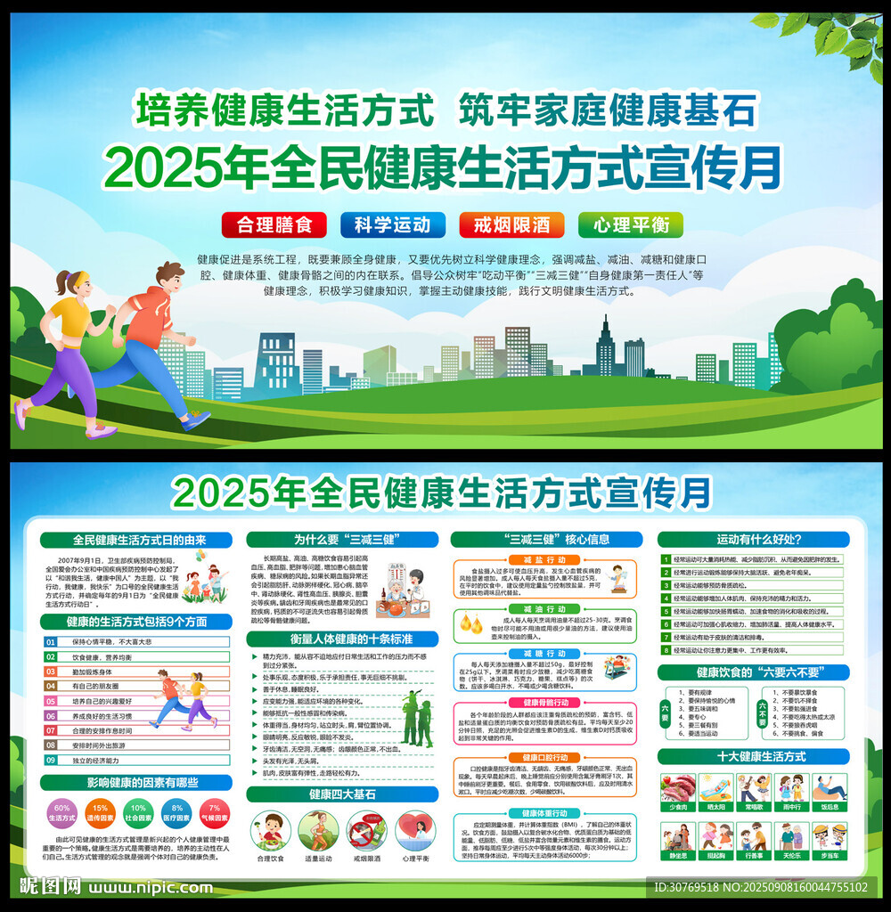 全民健康生活方式宣傳月