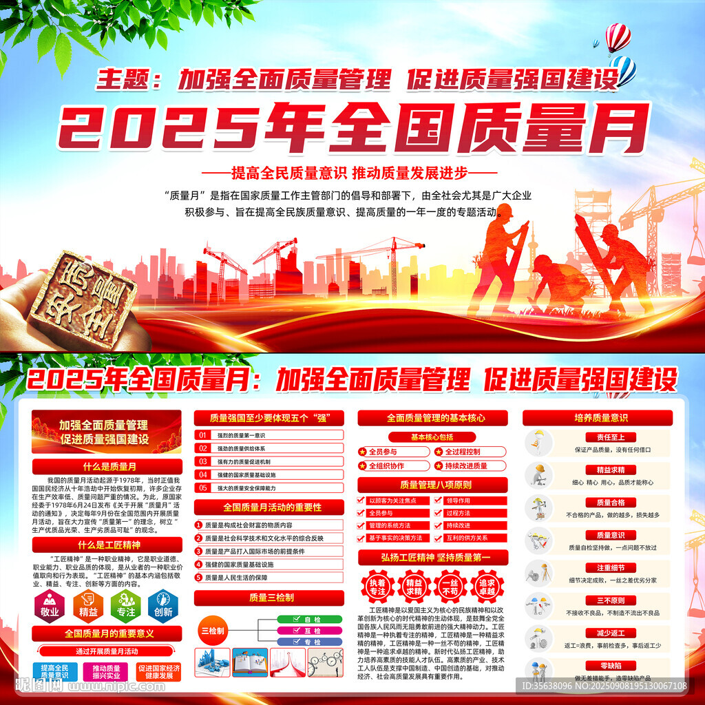 全國質(zhì)量月知識宣傳欄