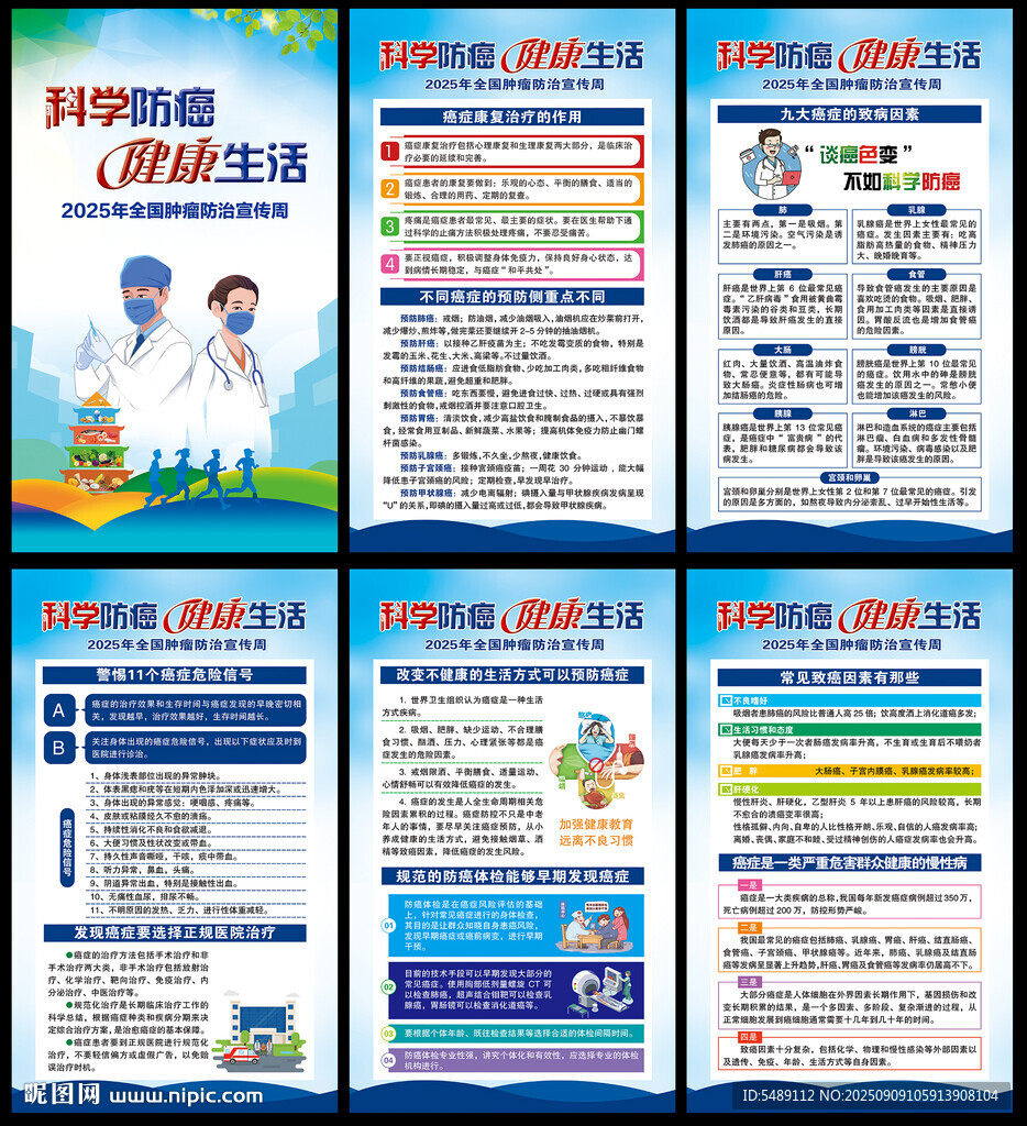腫瘤防治展板