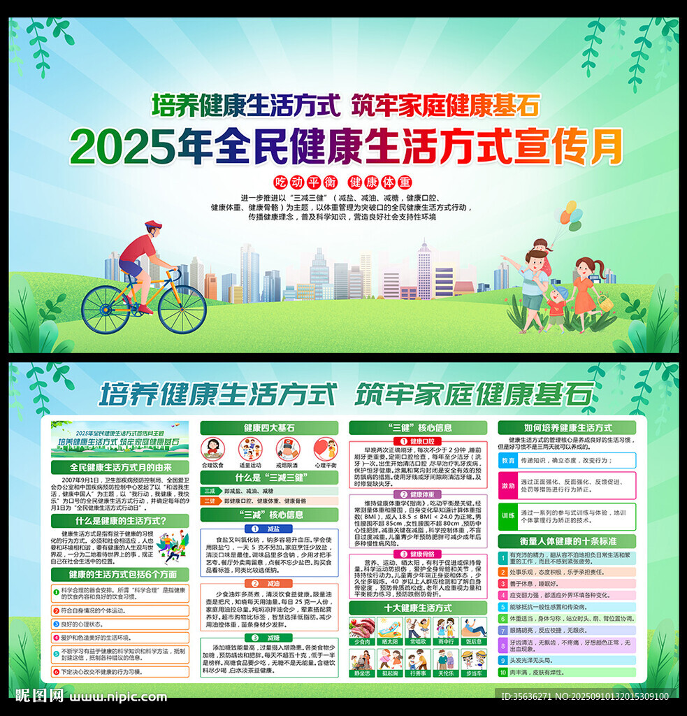 健康生活方式宣傳月
