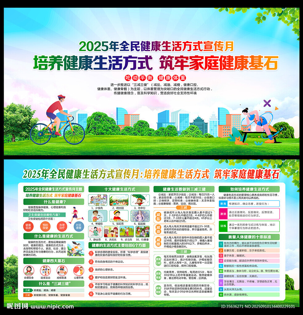 2025全民健康生活方式宣傳月