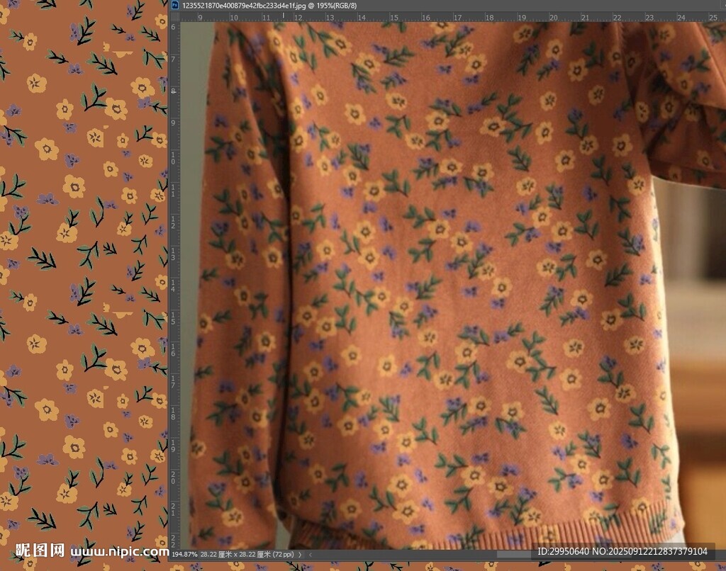 矢量  小碎花  數(shù)碼