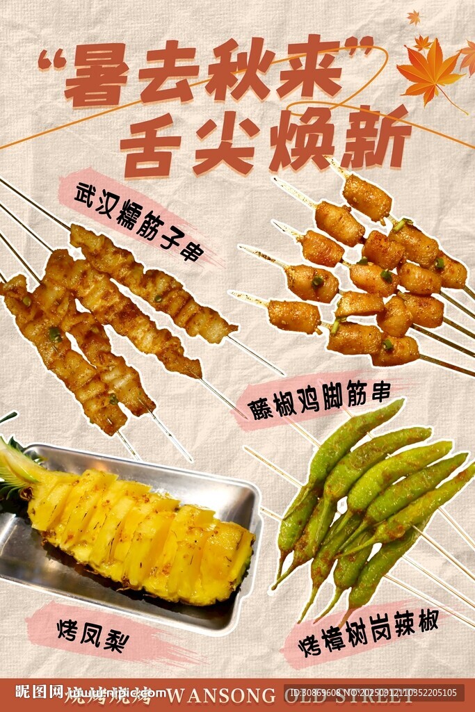 烤串上新海報(bào)