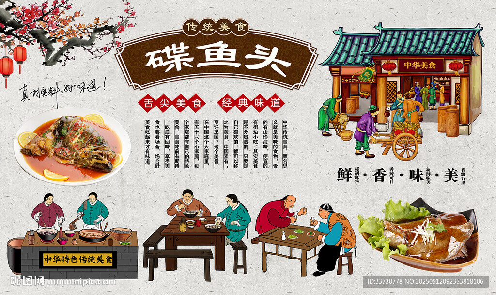 碟魚(yú)頭