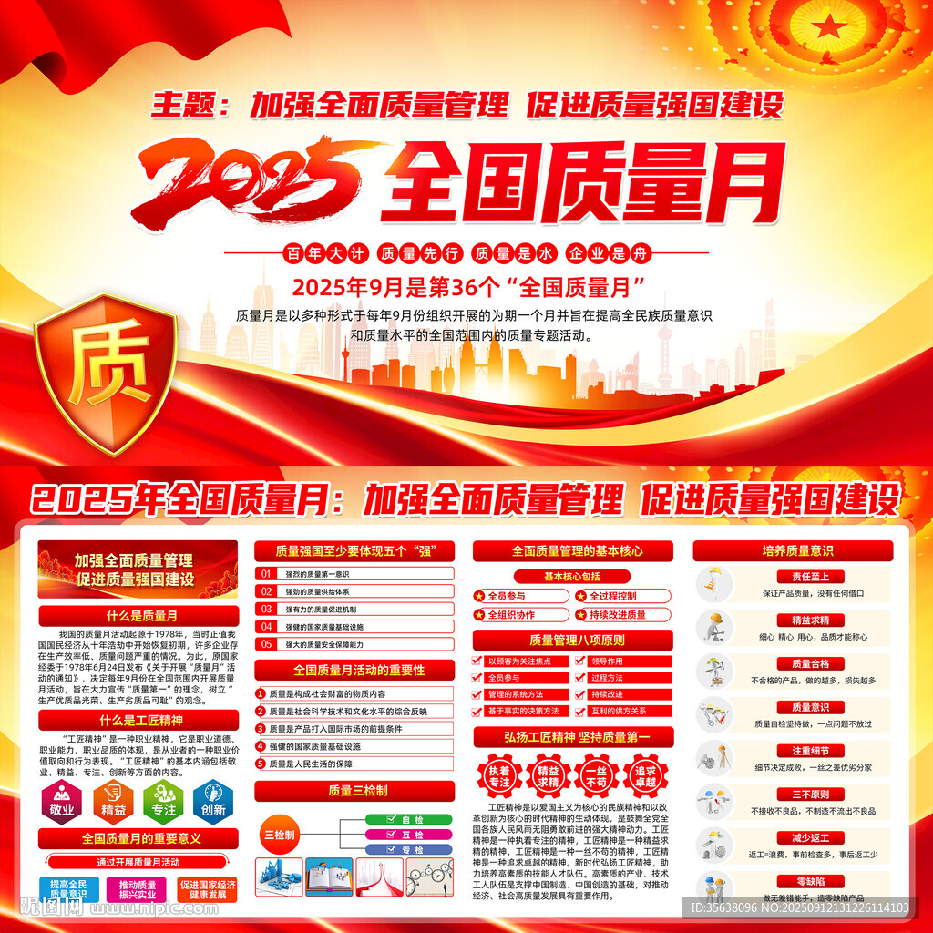 2025年全國質量月宣傳欄