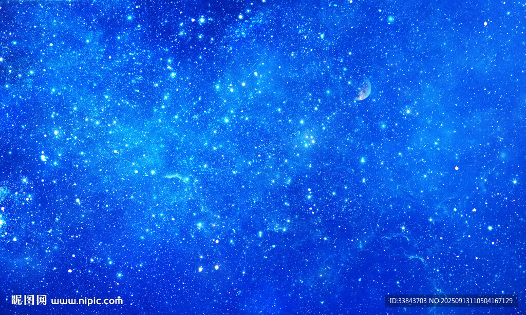 藍(lán)色星空?qǐng)D