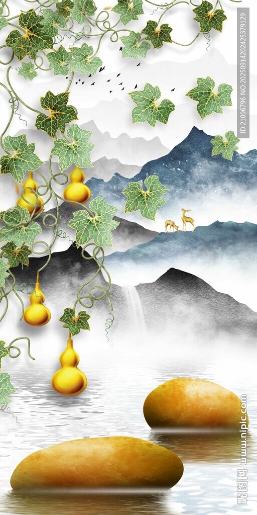 玄關壁畫