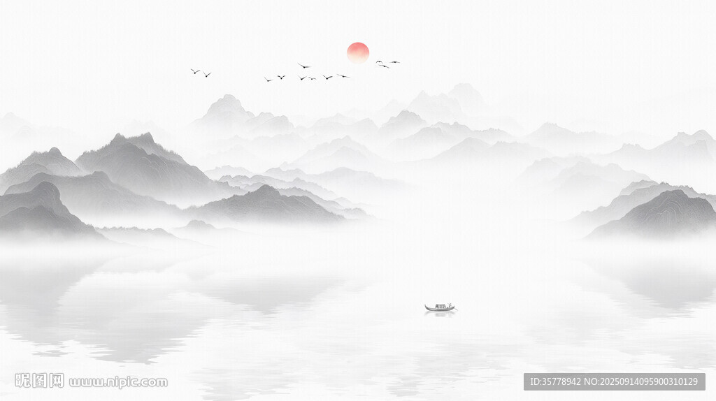 意境山水畫